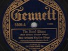 78 RPM New Orleans Rhythm Kings Gennett 5105 in V+E-
