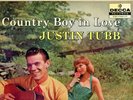 JUSTIN TUBB COUNTRY BOY IN LOVE BLACK DECCA 8644 MONO