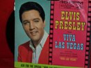 45 RECORD ELVIS PRESLEY VIVA LAS VEGAS B/W WHAT'D I SAY