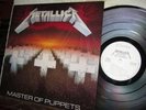 METALLICA dj LP Master Of Puppets ELEKTRA DAMAGE INC.