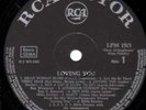 ELVIS PRESLEY ORIGINAL 1957 GERMAN LP  LOVING YOU
