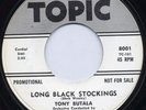 Rare Rockabilly 45 - Tony Butala - Long Black Stockings