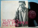 ART PEPPER THE RETURN OF ART PEPPER SCORE SLP 4032 LP