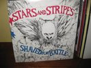 STARS AND STRIPES SHAVED FOR BATTLE PATRIOT RECORDS OI