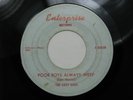 LAZY EGGS Poor Boys Always Weep DETROIT GARAGE 45 HEAR