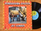JEF LEROUX PERCUSSION SYSTEM LP French Jazz Funk NMint