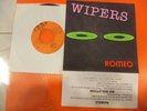 WIPERS ROMEO/NO SOLUTION TRAP REC HANDCOLOR PS PUNK kbd