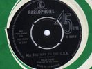 Billy Fury-All The Way To The USA,Parlophone R5819.