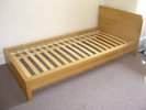 IKEA MALM Single Bed Frame Oak Effect