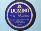 SAM LANIN-BERNIE CUMMINS Feeling I'm Falling EX+ 78 RPM
