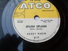 78 record, SPLISH SPLASH/ BOBBY DARIN