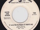 NORTHERN SOUL 45 RPM- DAVID AND RUBEN on WARNER BROS.
