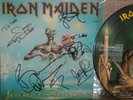 Iron Maiden Signed Cover - Limited Edition Picture Disc