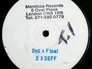 Two Times Def - First & Last,Mendoza Records *LISTEN*