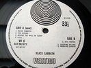 Black Sabbath 1ST LP UK VERTIGO SWIRL 1Y1 / 2Y1 NR MINT