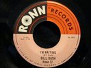 Bill Bush I'm Waiting RONN monster 70s soul 45 EX