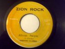 JOHNNY CLARK -AFRICAN SOUNDS ROOTS REGGAE ZION ROCK 45