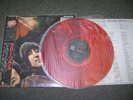 Beatles Rubber Soul Import W/OBI Red Vinyl EAS-70135