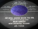 Girl Rockabilly 45 Alis Lesley on Era Heartbreak Harry
