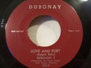 Renegades V Love And Fury 1965 45 Dubonay Garage Wine