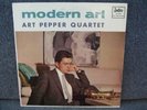 ART PEPPER MODERN ART RARE ORIGINAL 1957 INTRO JAZZ LP