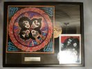 KISS ROCK AND ROLL OVER  SIGNED ALBUM  FRAMED COA
