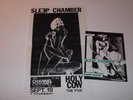 SLEEP CHAMBER poster flyer s&m darkwave industrial TG