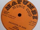 BAGGA- DAUGHTER OF ZION (MATUMBI RECORD LABEL)