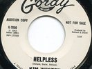 KIM WESTON - HELPLESS - PROMO GORDY VG++