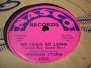 WARREN STORM So Long So Long NASCO 6028 N- Late78 Swamp