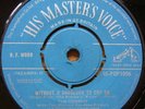 TIM CONNOR 'WITHOUT A SHOULDER' NR MINT 1962 HMV 7+SLVE