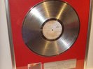 The Cure kiss me platin Schallplatte record goldene