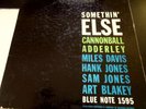 CANNONBALL ADDERLEY somethin' else  LP  Blue Note 1595