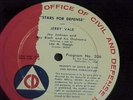 CIVIL DEFENSE RADIO SHOW:JERRY VALE, SUSAN REED LP