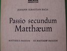 KARL RICHTER -BACH MATTHAUS PASSION - ACHIV STEREO 4 LP