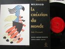 Munch/Milhaud: La Création du Monde RCA Soria Stereo 1S