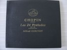 4x 78 rpm Alfred CORTOT Chopin Les 24 Préludes LVSM