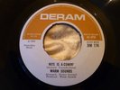 WARM SOUNDS-Nite Is Comin RARE DERAM VINYL 7
