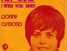 DONNY OSMOND - I knew you when Rare '71 hOLLAND 7
