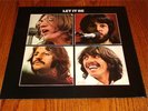 THE BEATLES LET IT BE WHITE APPLE COLORED VINYL LP