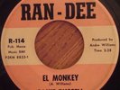 SAXIE RUSSELL El Monkey / Come Dance With Me 45 orig 