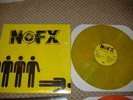 NOFX - Wolves Yellow/Green LP punk rock record OOP RARE
