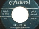 NORTHERN SOUL 45-TINY TOPSY-JUST A LITTLE BIT /EVERYBOD