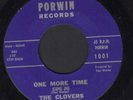 NORTHERN SOUL 45 CLOVERS PORWIN 1001 ONE MORE TIME