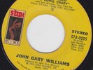 70'S SOUL 45 RPM - JOHN GARY WILLIAMS on STAX RECORDS