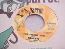 GENESIS THE SILENT SUN ON PARROT PROMO SUPER RARE 45