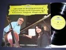 CHOPIN sonate SCHUMANN ARGERICH ROSTROPOVICH DG mint-LP