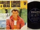 JOHNNY HALLYDAY CHEVEUX LONGS + 3 RARE ARGENTINA PS EP