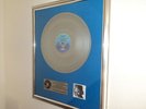 Robert Palmer, Riptide, platin Schallplatte goldene