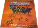 SAXON: Dogs of war LP Colored Vinyl NWOBHM w/ inserts